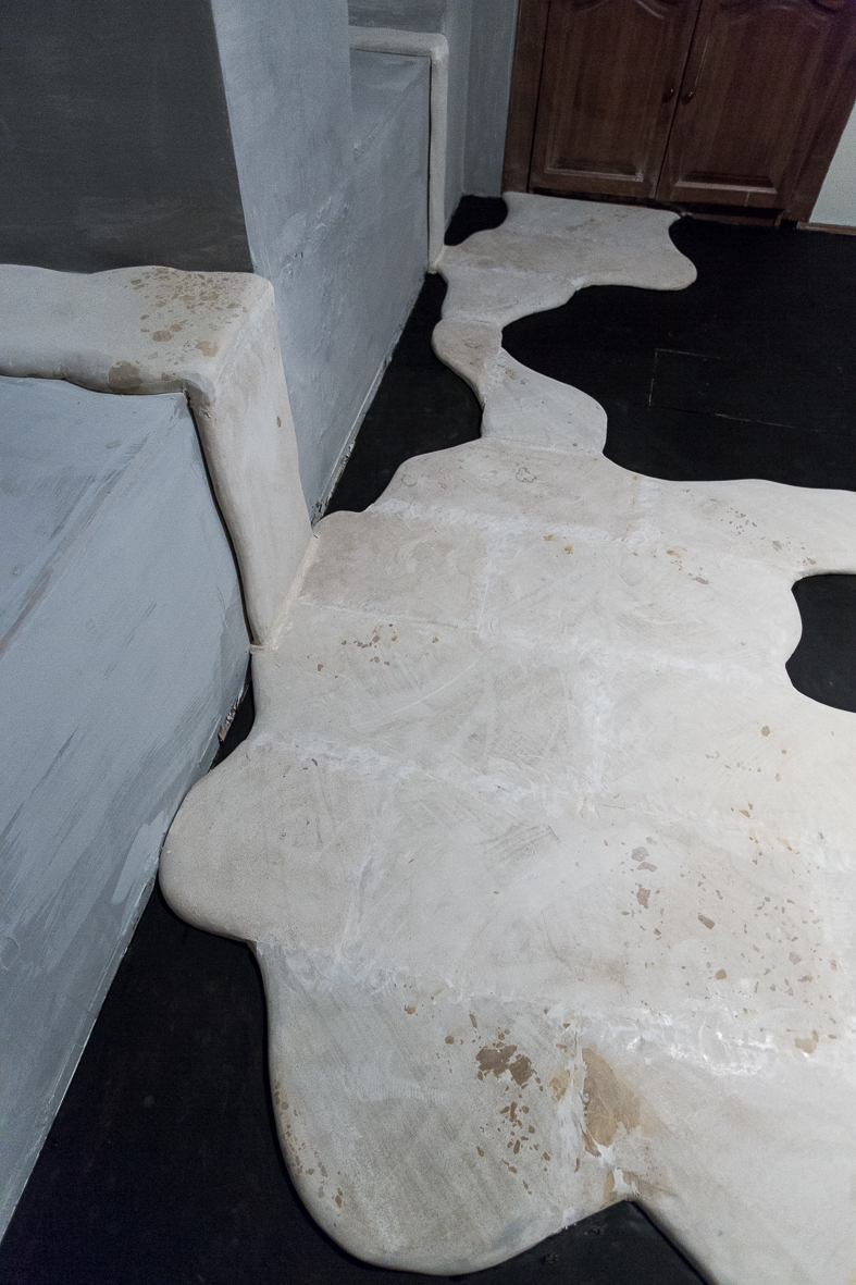 Nadir Eminov 'Fracture', 2016 From 'Would' project Aghlai (limestone) Various dimensions